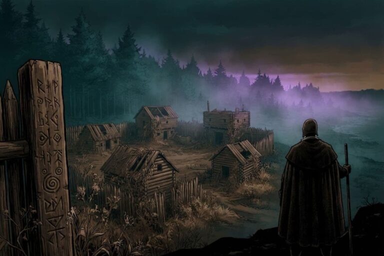 Ilustrasi misteri Koloni Roanoke, penggalian situs pemukiman tua yang ditinggalkan