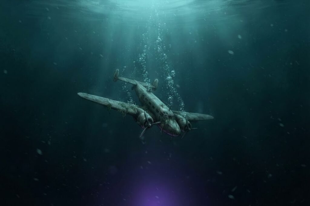 Pesawat Lockheed Electra Amelia Earhart tenggelam ke dasar laut dalam teori crash-and-sink